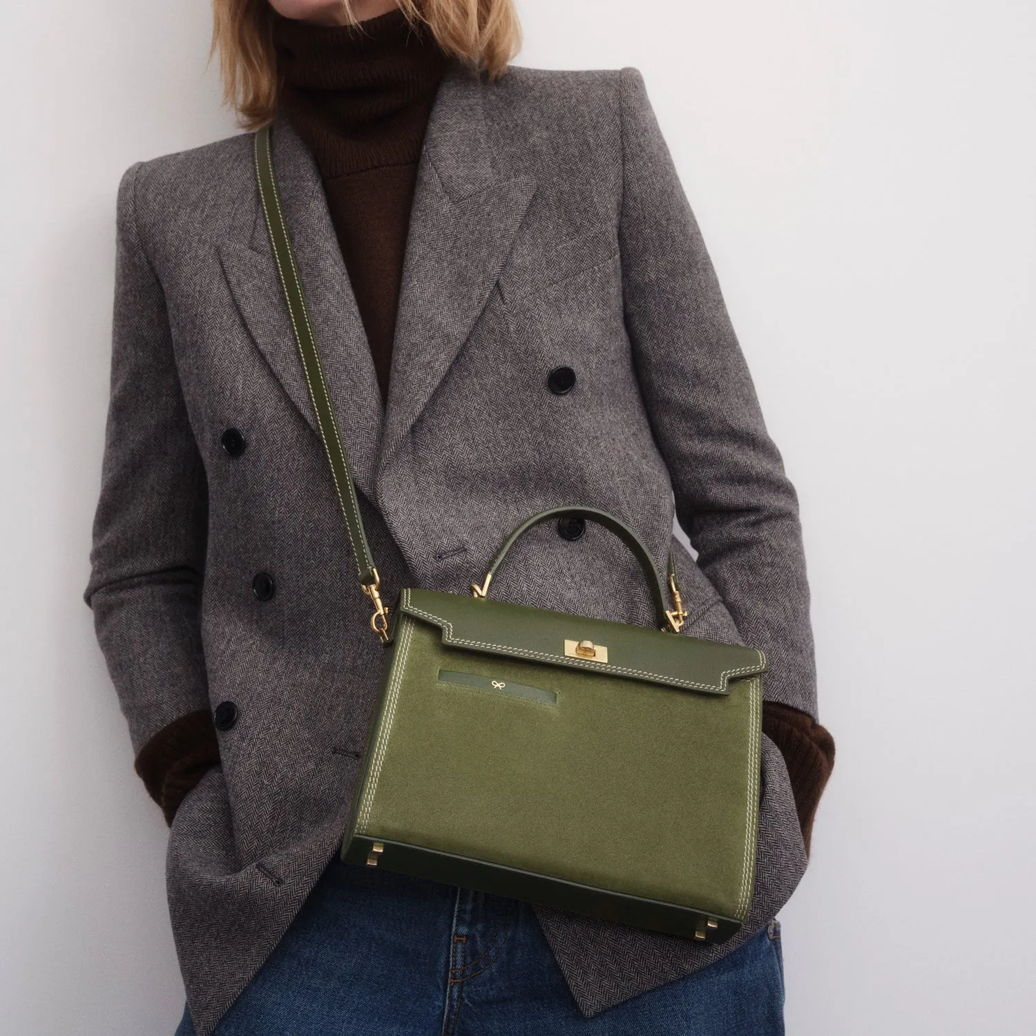 Mortimer Stitch Top Handle sold by Anya Hindmarch product image thumbnail 4