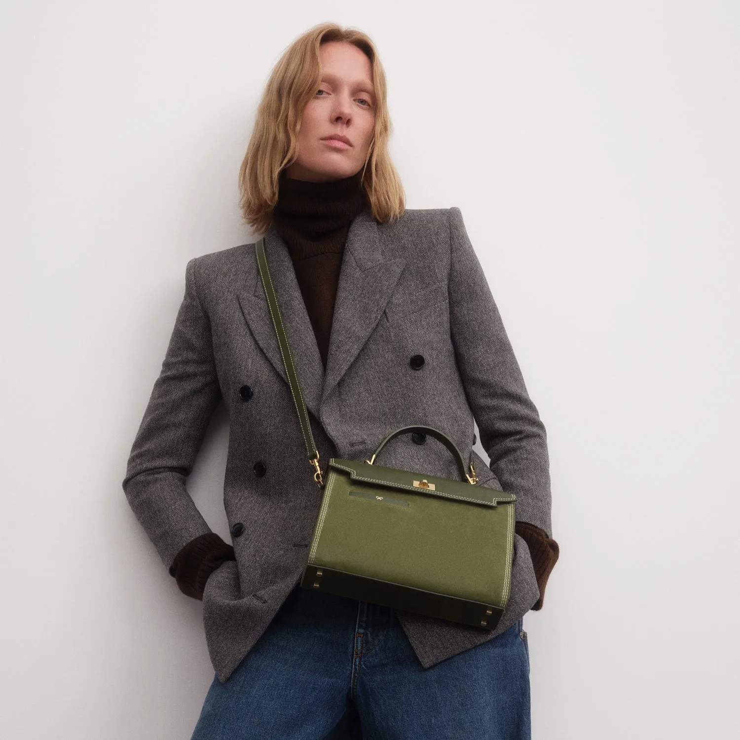 Mortimer Stitch Top Handle sold by Anya Hindmarch product image thumbnail 2