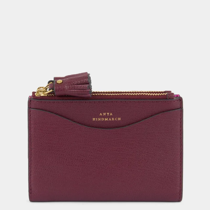 Peeping Eyes Double Zip Wallet sold by Anya Hindmarch