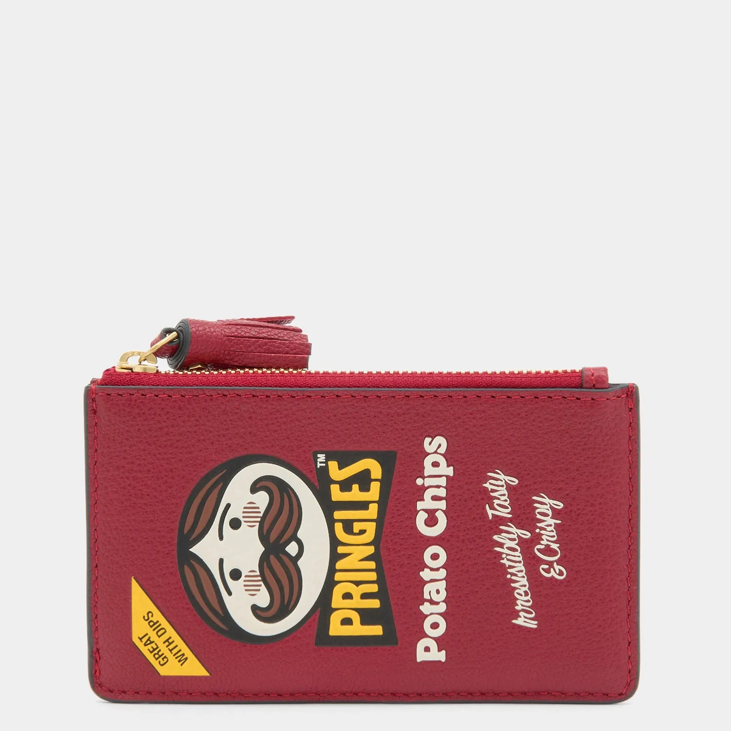 Anya Brands Pringles Zip Card Case sold by Anya Hindmarch