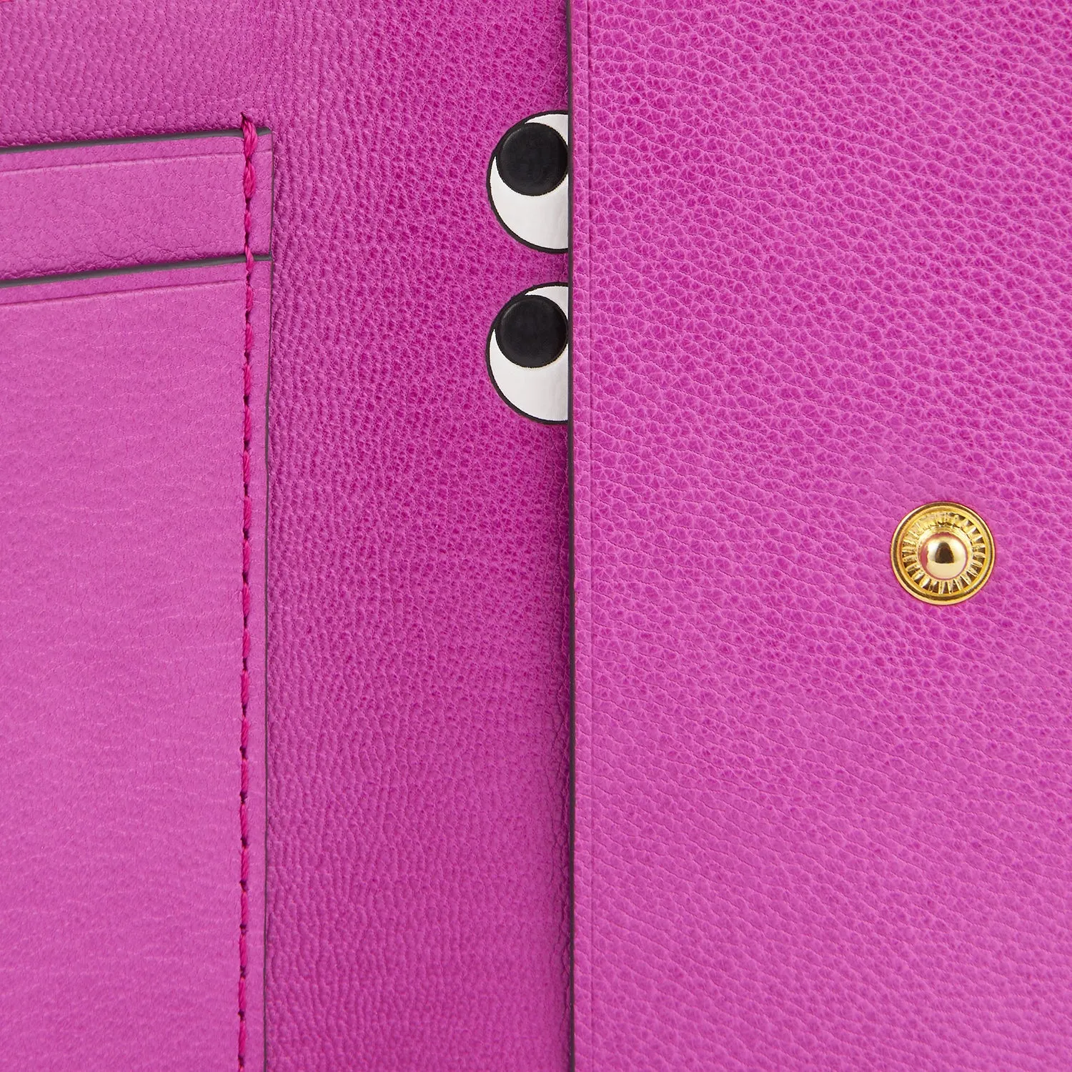 Peeping Eyes Mini Trifold Wallet sold by Anya Hindmarch product image thumbnail 3
