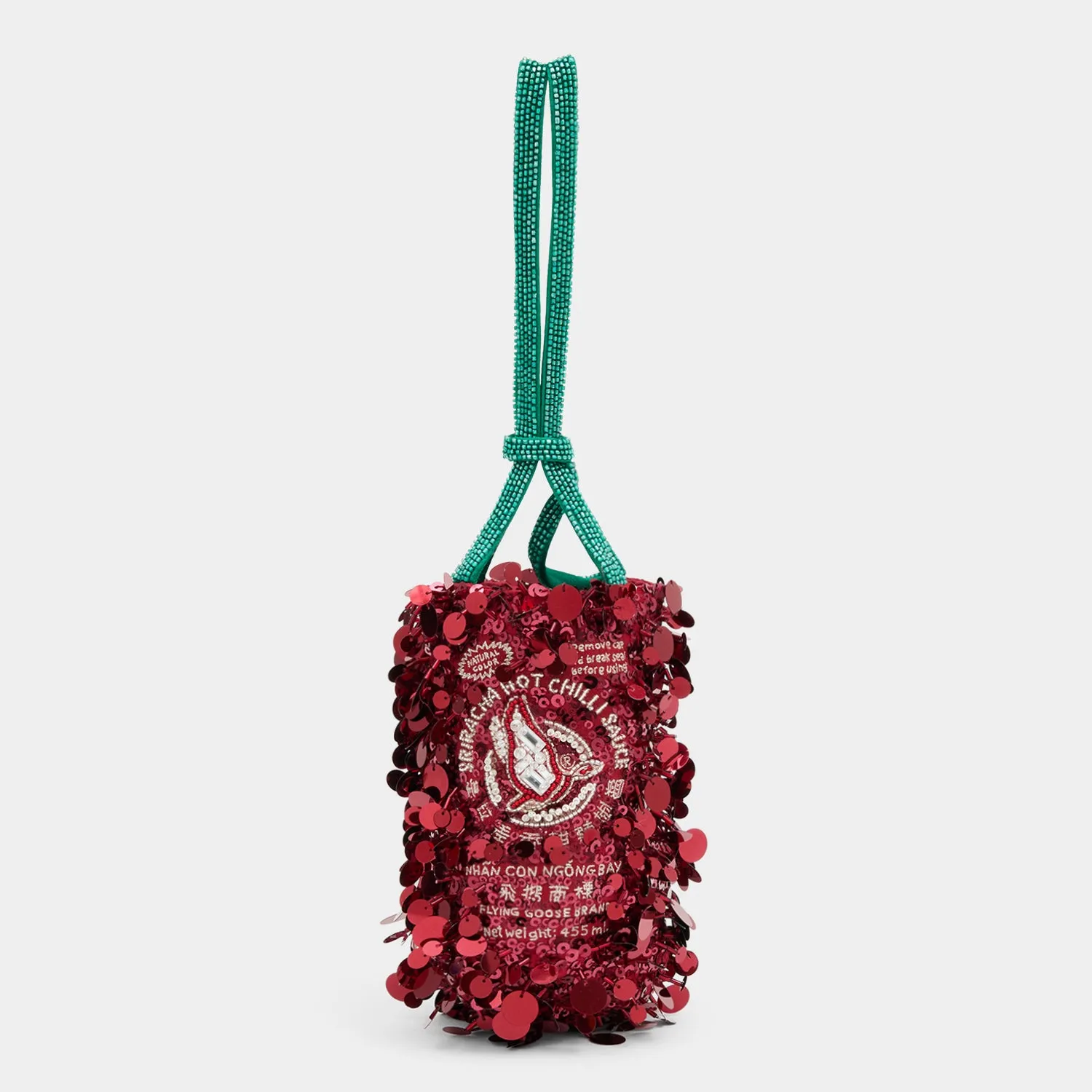 Anya Brands Flying Goose Sriracha Mini Bucket Bag sold by Anya Hindmarch
