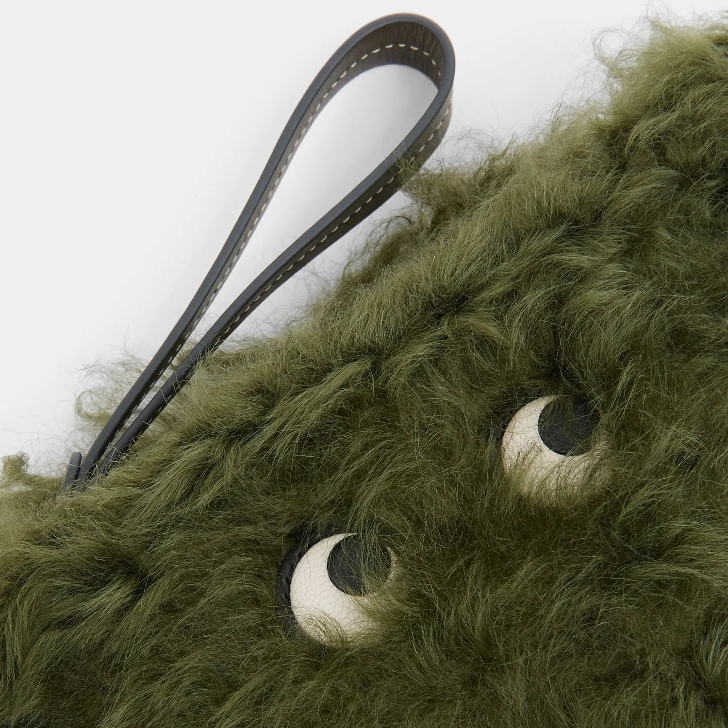 Shearling Eyes Clutch sold by Anya Hindmarch product image thumbnail 4