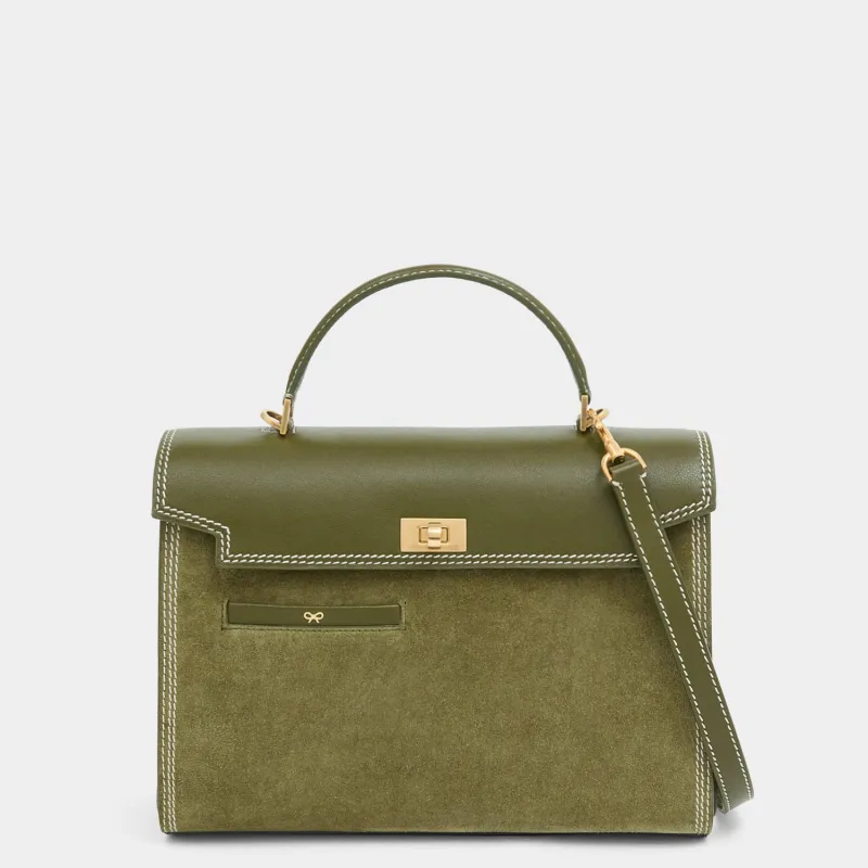 Mortimer Stitch Top Handle made by Anya Hindmarch