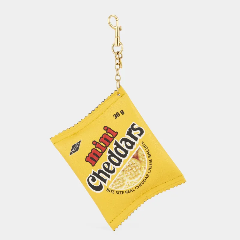 Anya Brands Jacob's Mini Cheddars Earphone Case Charm sold by Anya Hindmarch