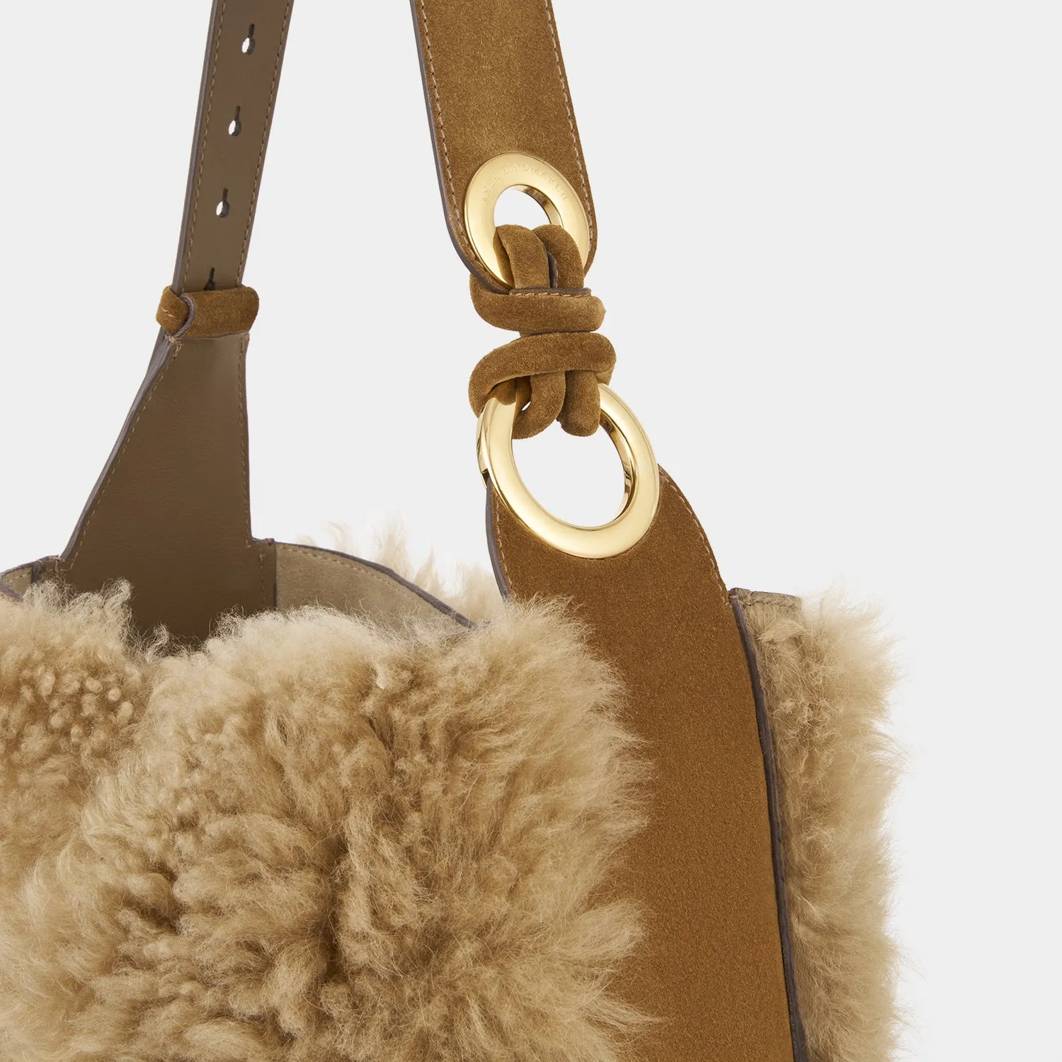 Ringo Shearling Shoulder Bag sold by Anya Hindmarch product image thumbnail 5