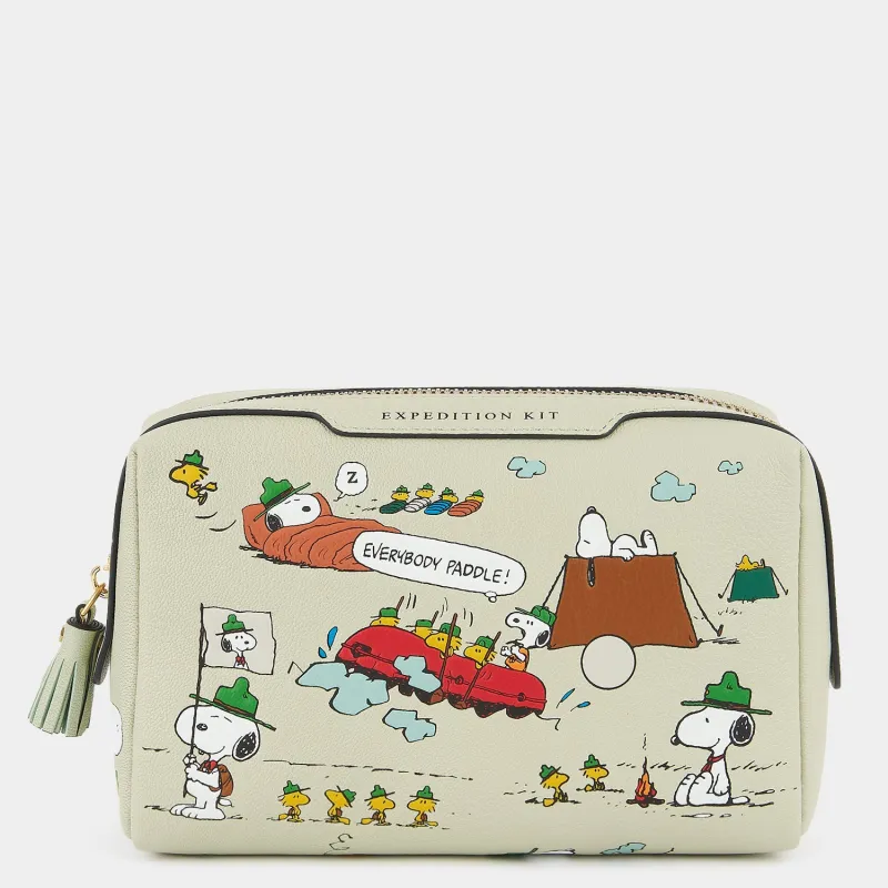Peanuts Snoopy Expedition Kit sold by Anya Hindmarch