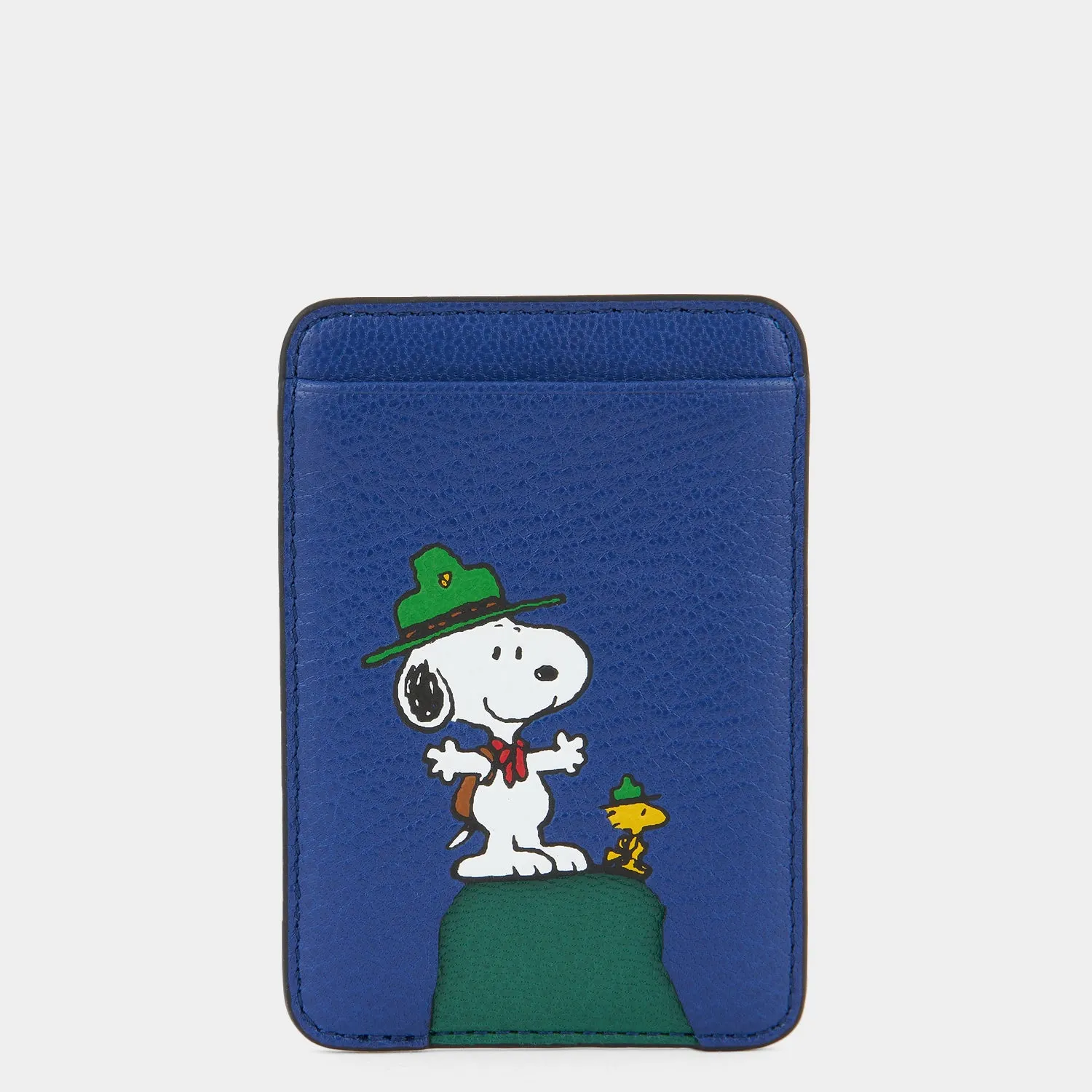 Peanuts Snoopy Magnetic Card Case sold by Anya Hindmarch
