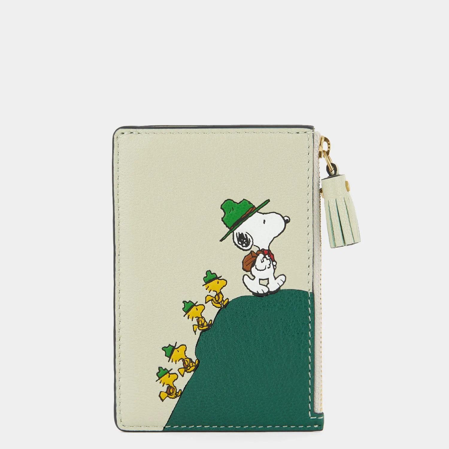 Peanuts Snoopy Zip Card Case sold by Anya Hindmarch
