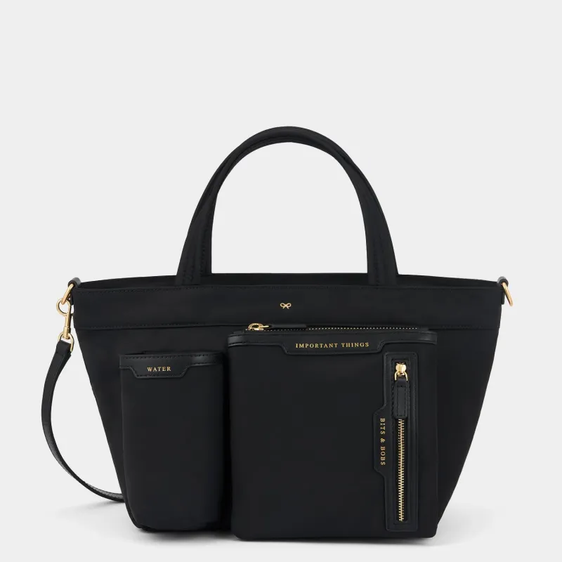 E/W Multi Pocket Mini Cross-body Tote sold by Anya Hindmarch