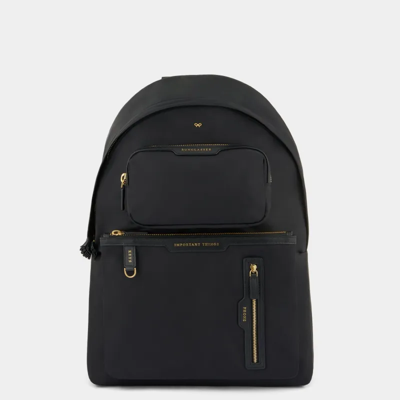 Multi Pocket Backpack sold by Anya Hindmarch