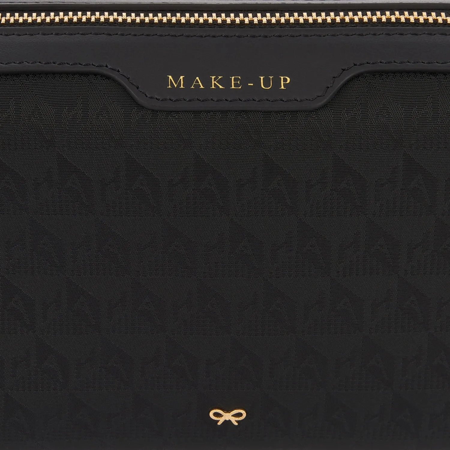 Logo Small Make-Up Pouch sold by Anya Hindmarch product image thumbnail 4