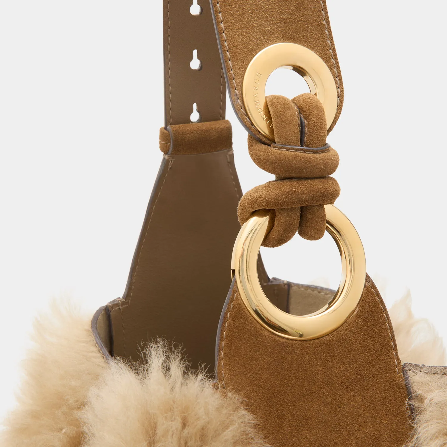 Ringo Shearling Shoulder Bag sold by Anya Hindmarch product image thumbnail 2