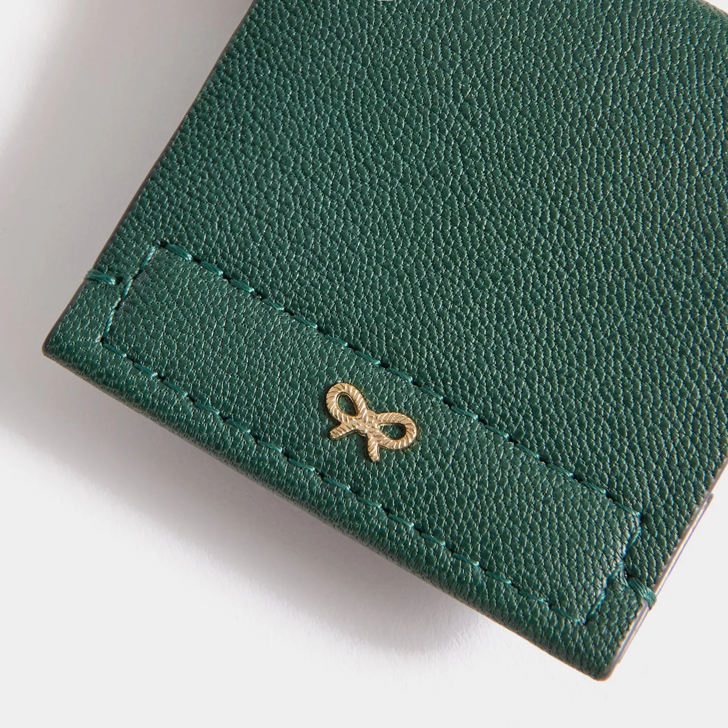 Charm Christmas in Midnight Green Shiny Capra sold by Anya Hindmarch product image thumbnail 4