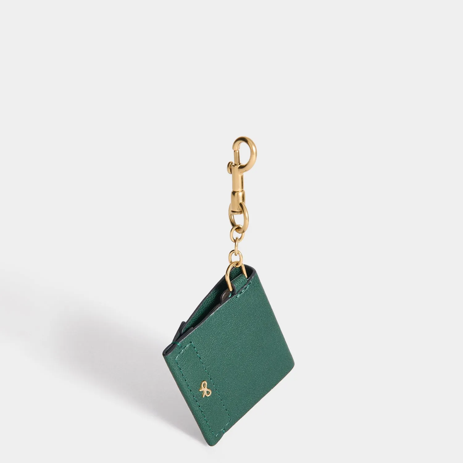 Charm Christmas in Midnight Green Shiny Capra sold by Anya Hindmarch product image thumbnail 3