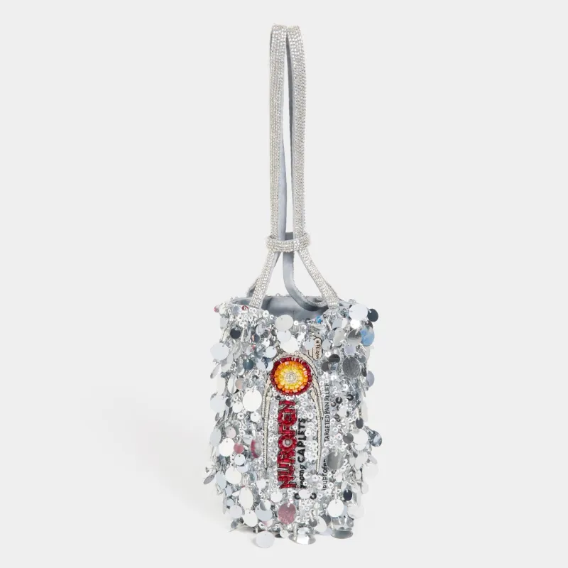 Anya Brands Nurofen Mini Bucket Bag made by Anya Hindmarch