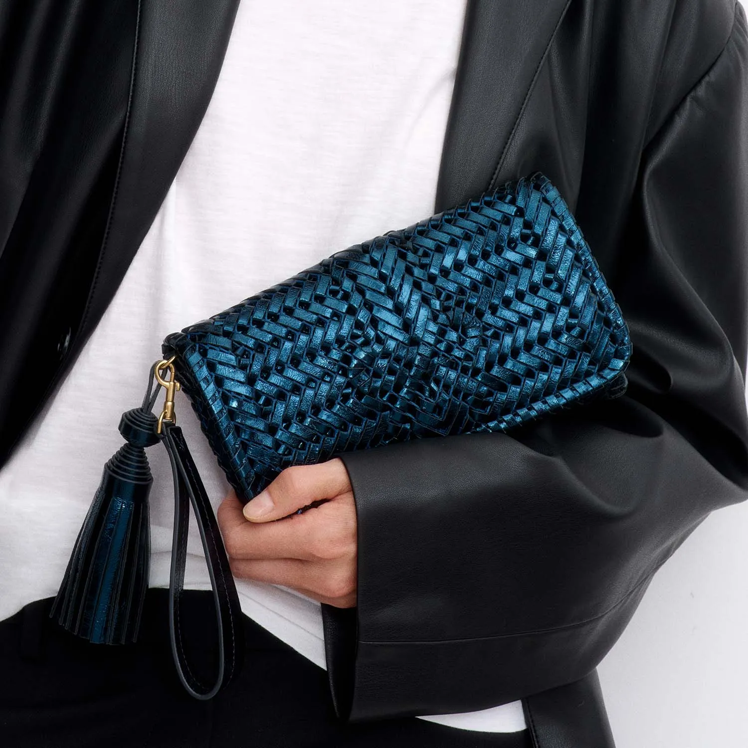 Neeson Tassel Clutch sold by Anya Hindmarch product image thumbnail 2