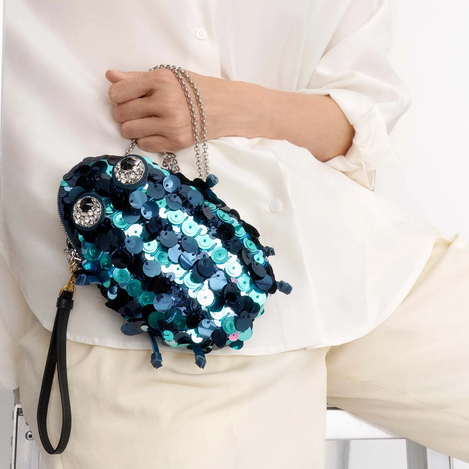 Embellished Bug Cross-body Pouch sold by Anya Hindmarch product image thumbnail 2