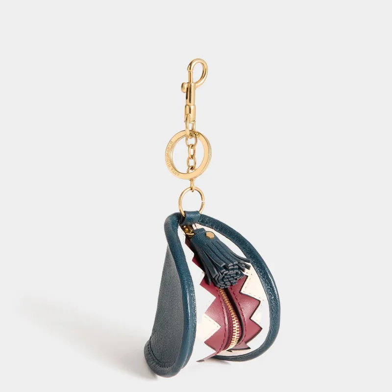 Shark Teeth Ear Pods Pouch Charm sold by Anya Hindmarch