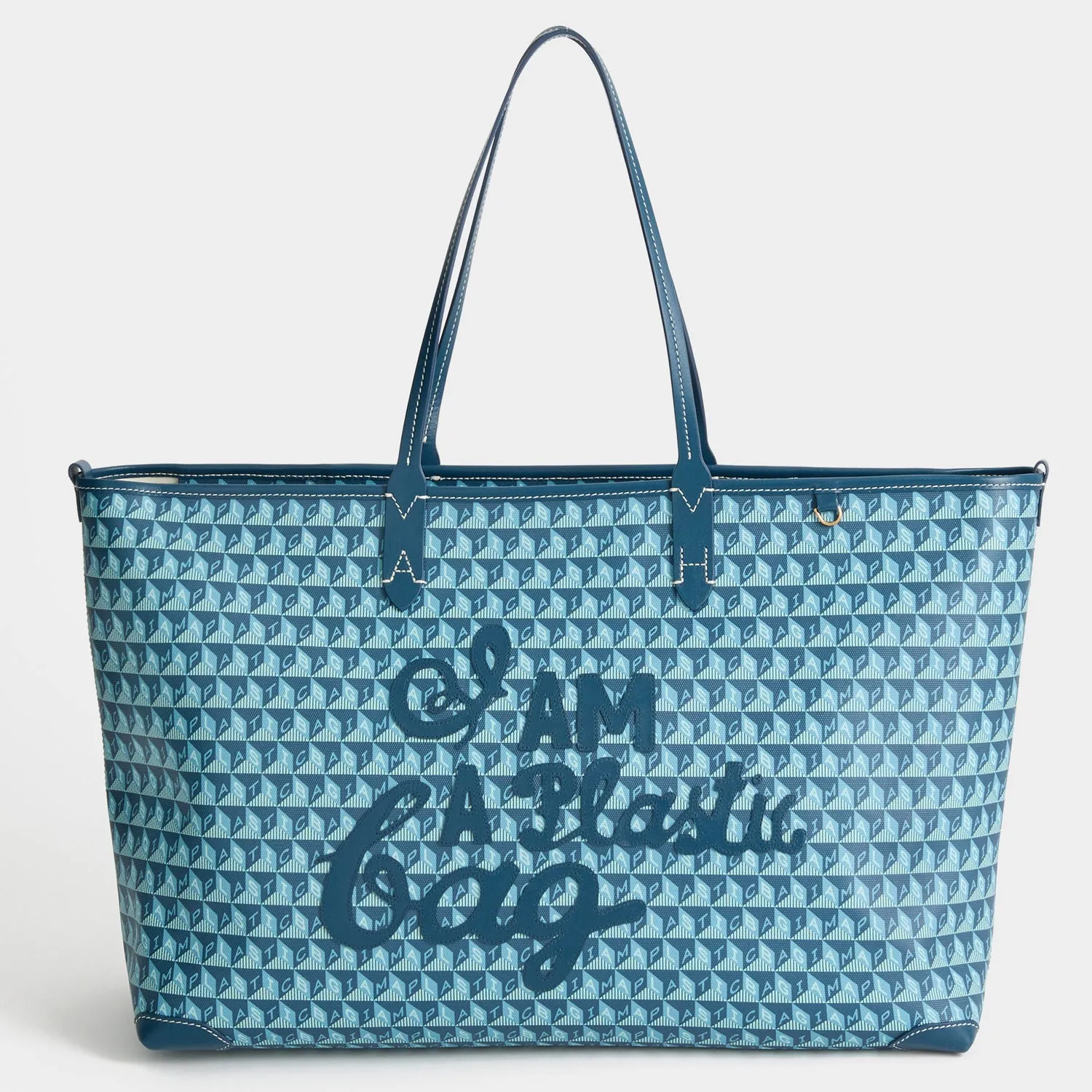 I Am A Plastic Bag Zipped Tote sold by Anya Hindmarch