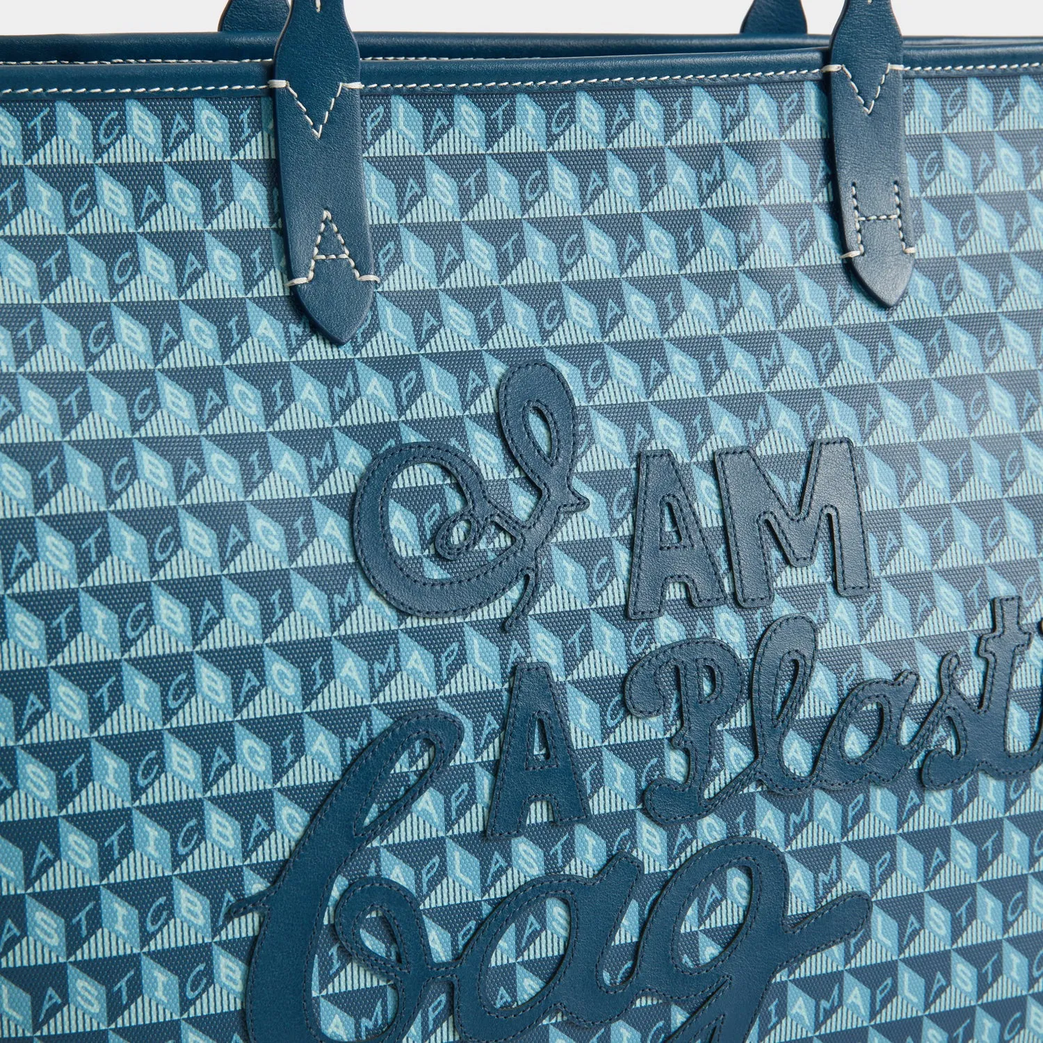 I Am A Plastic Bag Zipped Tote sold by Anya Hindmarch product image thumbnail 4