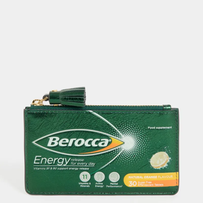 Anya Brands Berocca Zip Card Case sold by Anya Hindmarch