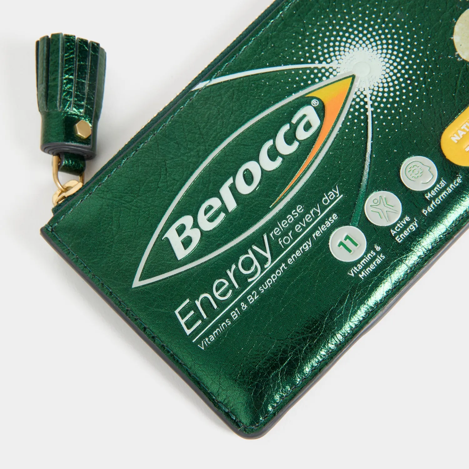 Anya Brands Berocca Zip Card Case sold by Anya Hindmarch product image thumbnail 4