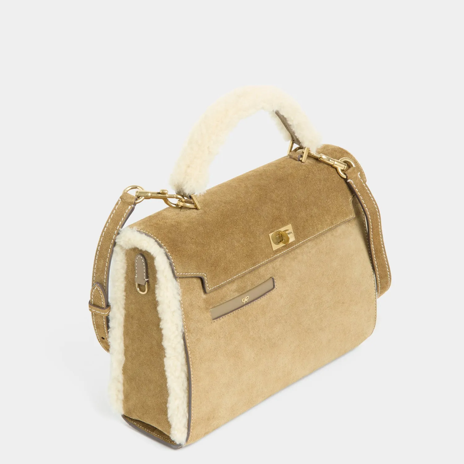 Mortimer Shearling Top Handle sold by Anya Hindmarch product image thumbnail 2