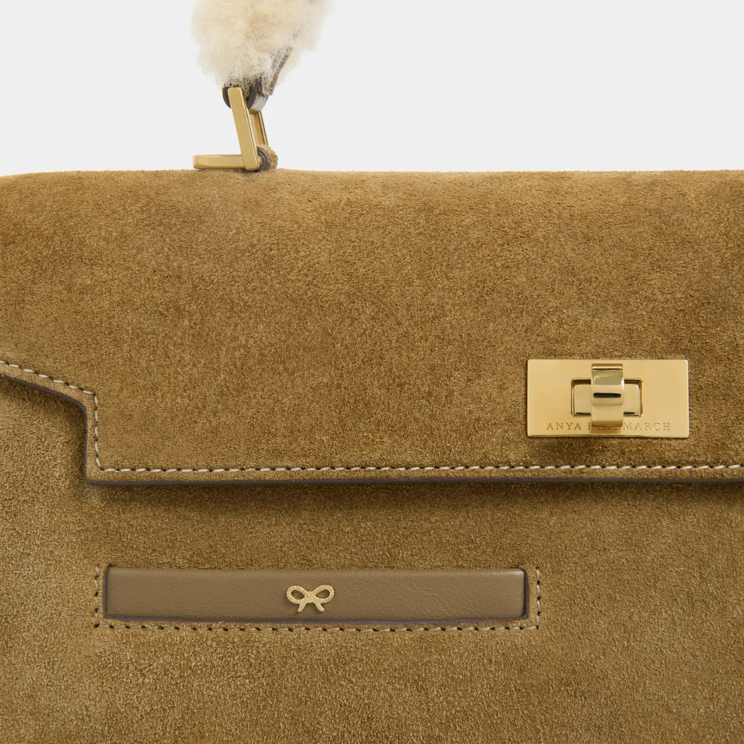 Mortimer Shearling Top Handle sold by Anya Hindmarch product image thumbnail 3