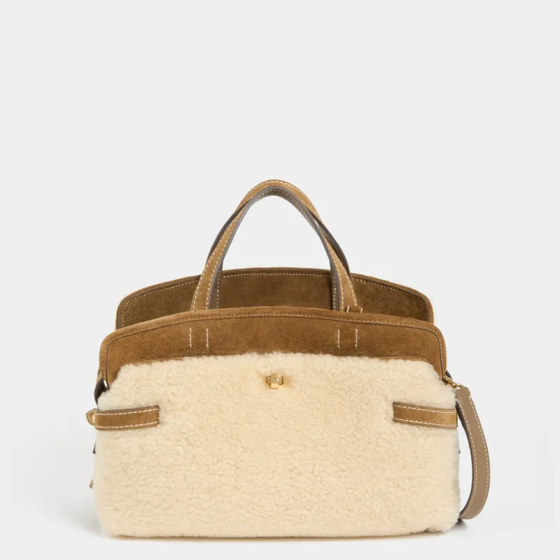 Wilson Shearling Cross-body made by Anya Hindmarch