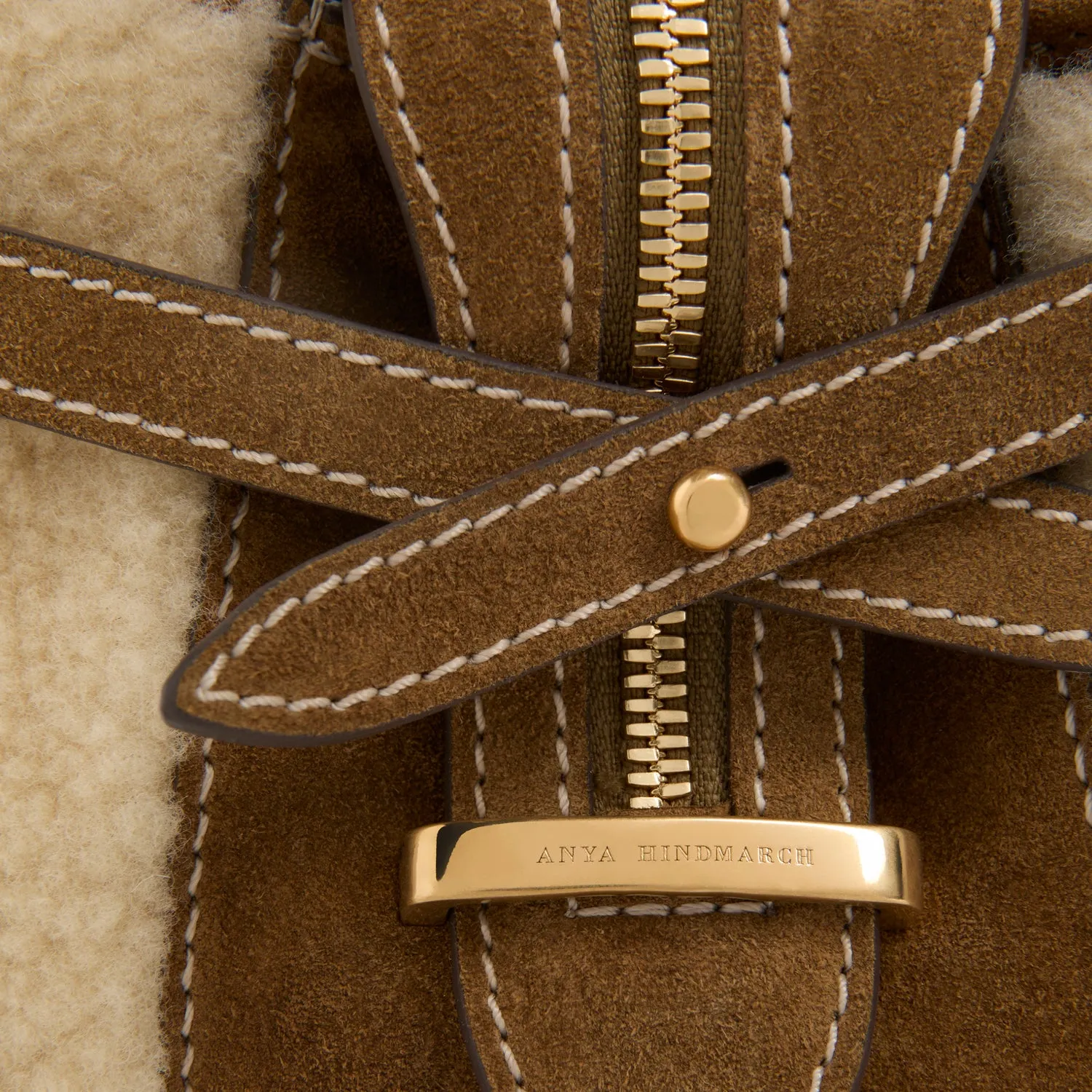Wilson Shearling Cross-body sold by Anya Hindmarch product image thumbnail 4