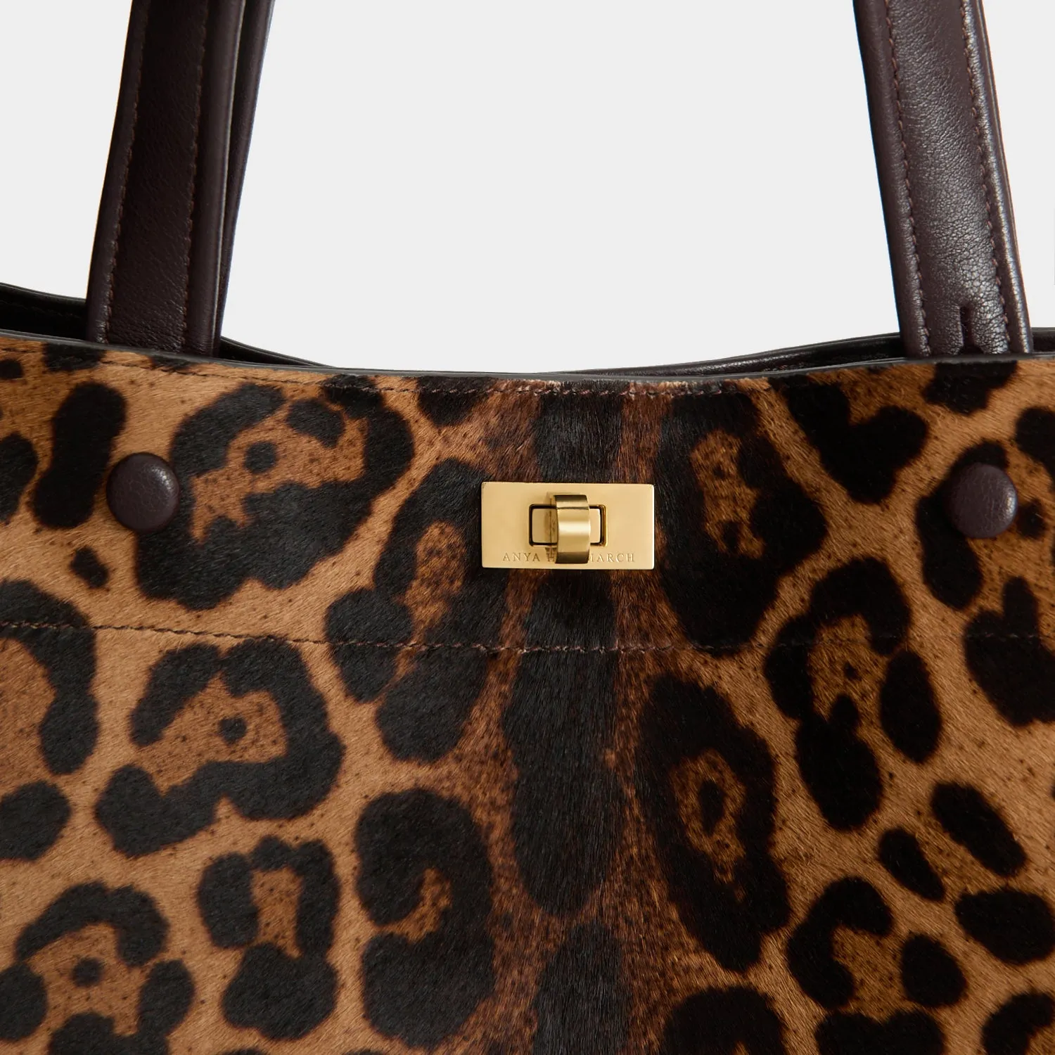 Mortimer Leopard Tote sold by Anya Hindmarch product image thumbnail 3