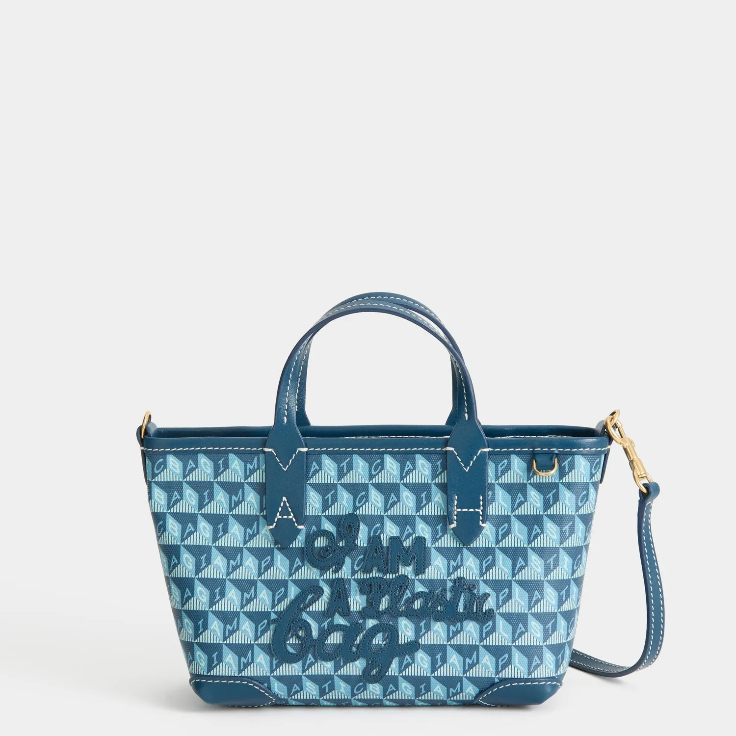 I Am A Plastic Bag Mini Tote sold by Anya Hindmarch