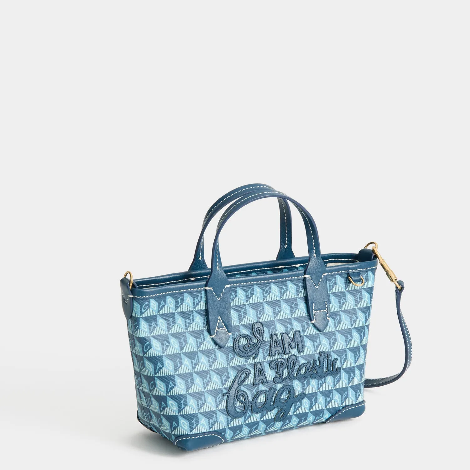 I Am A Plastic Bag Mini Tote sold by Anya Hindmarch product image thumbnail 2