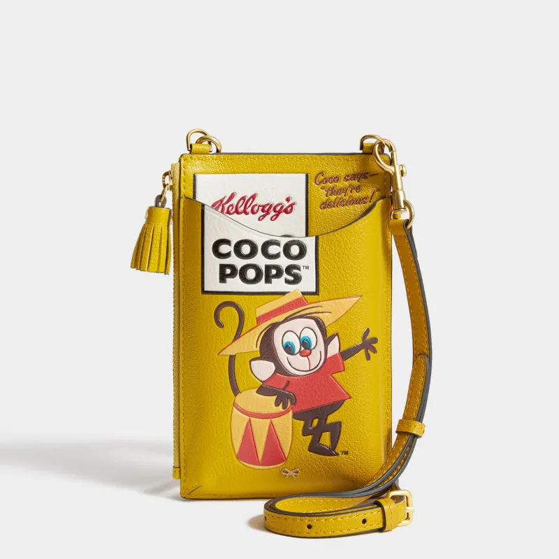 Anya Brands Coco Pops Zip Phone Pouch sold by Anya Hindmarch
