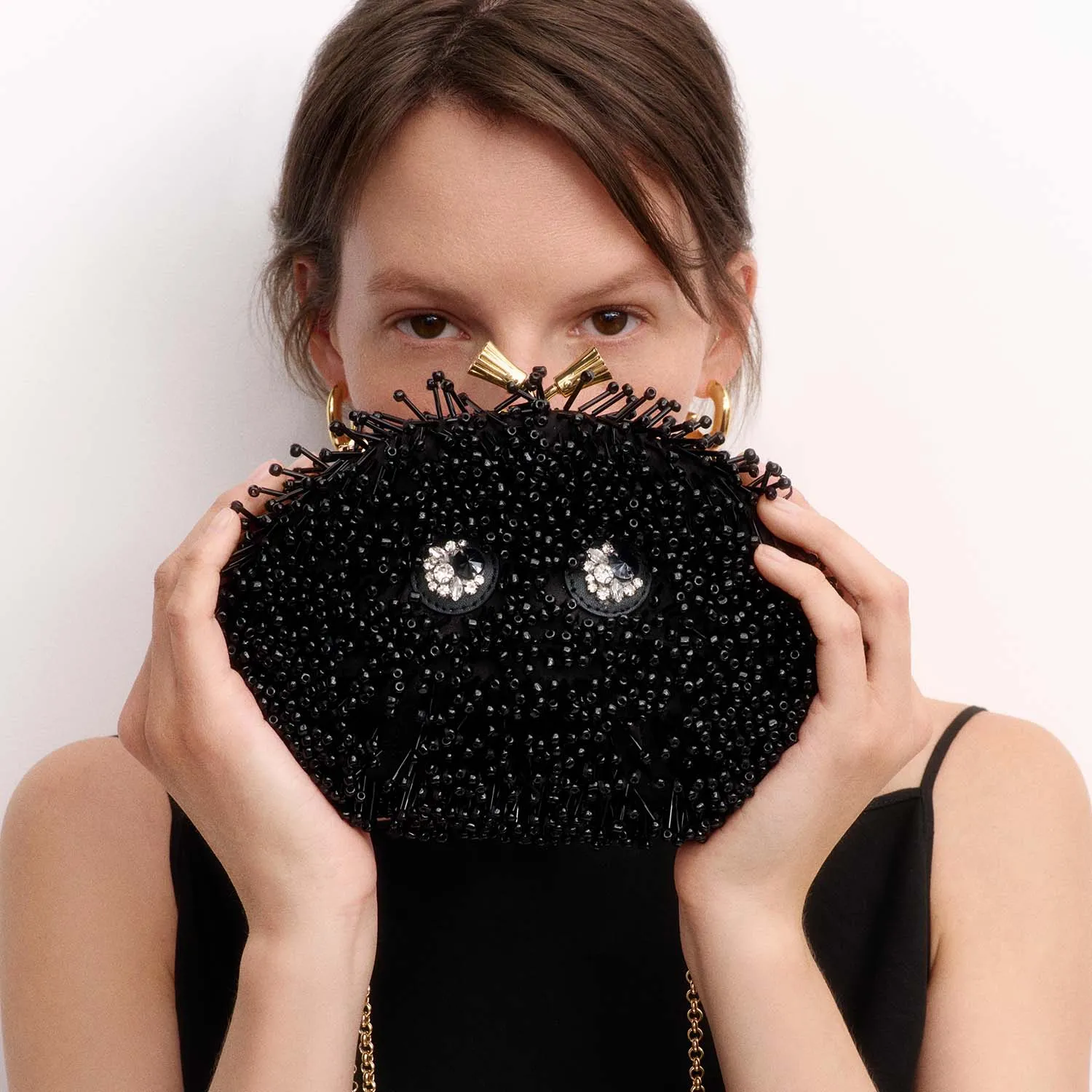 Embellished Eyes Clutch sold by Anya Hindmarch product image thumbnail 2