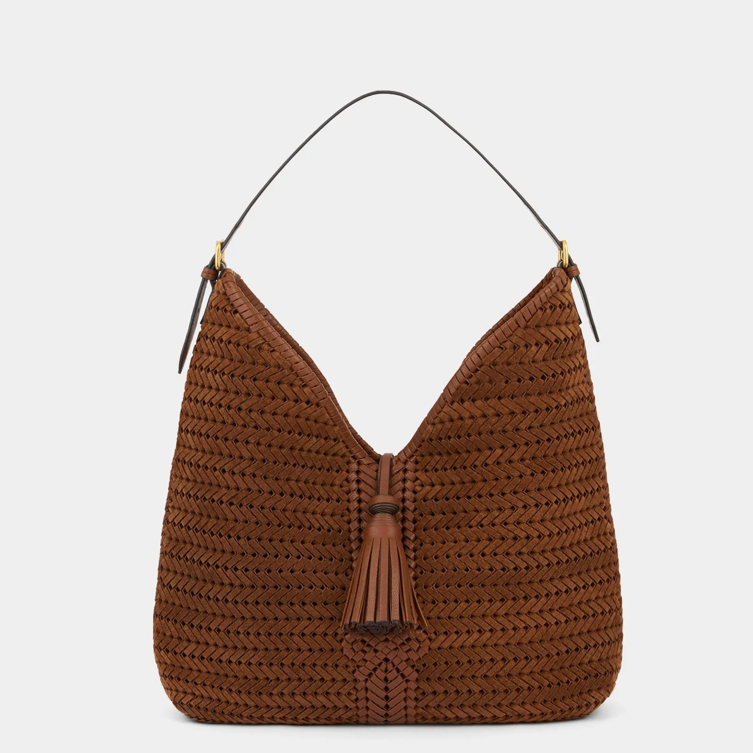 Neeson Tassel Hobo Bag sold by Anya Hindmarch