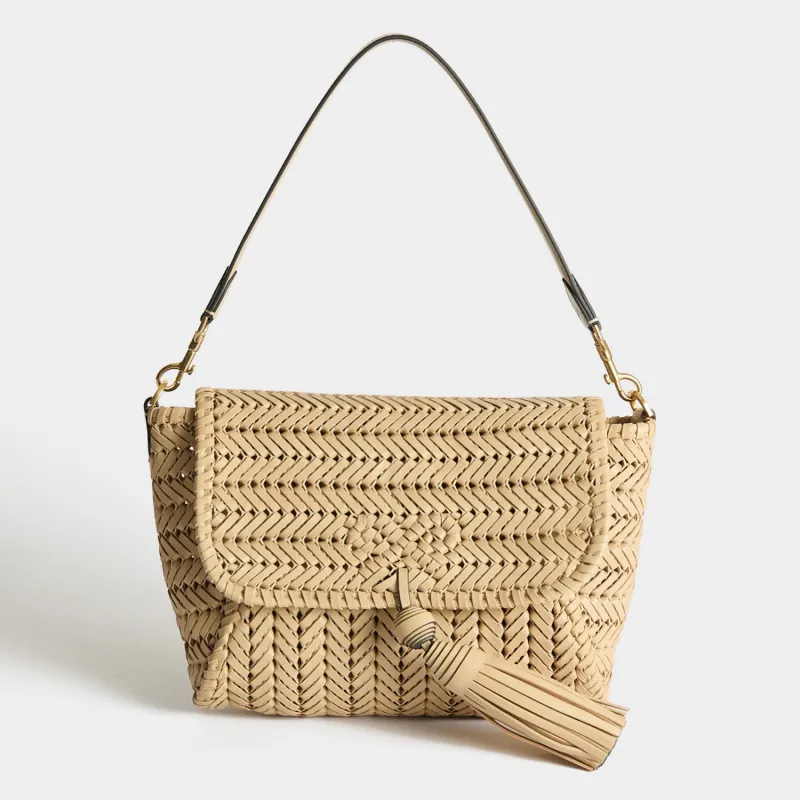 Neeson Tassel Shoulder Bag made by Anya Hindmarch