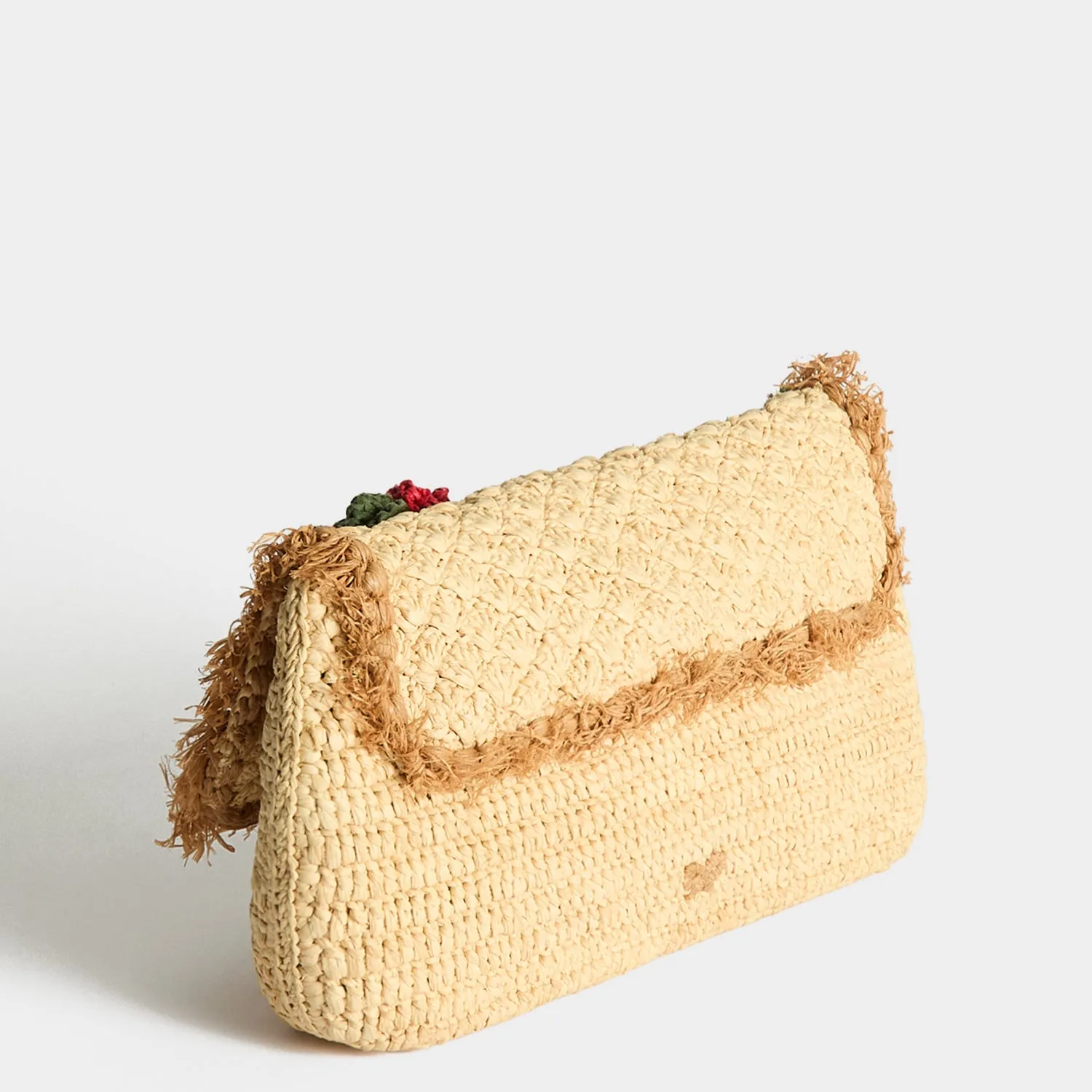 Raffia Cactus Clutch sold by Anya Hindmarch product image thumbnail 4