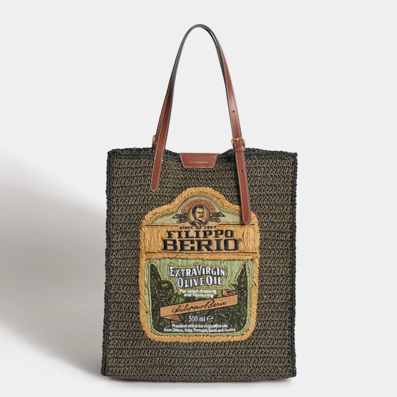 Anya Brands Filippo Berio N/S Tote made by Anya Hindmarch