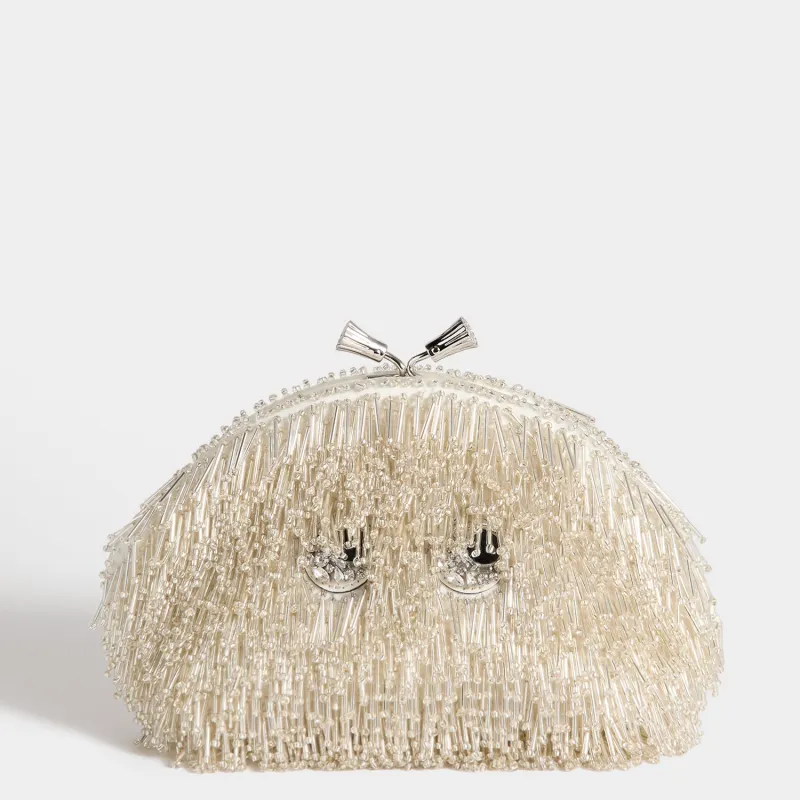 Embellished Eyes Clutch sold by Anya Hindmarch