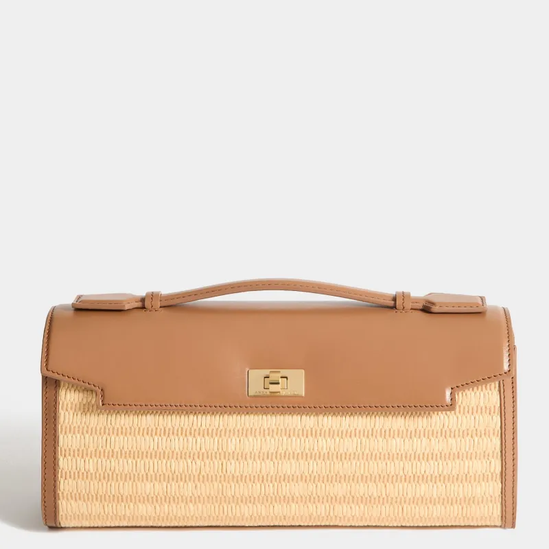 Mortimer Raffia Clutch sold by Anya Hindmarch