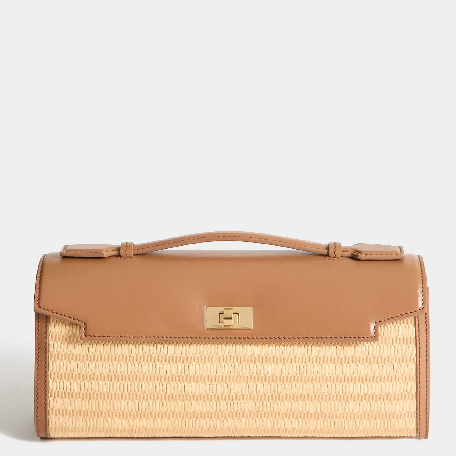 Mortimer Raffia Clutch sold by Anya Hindmarch