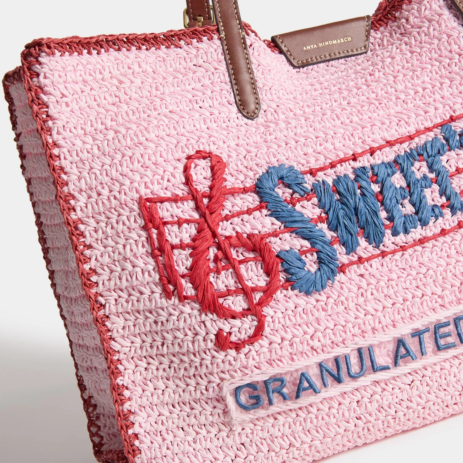 Anya Brands Sweet’N Low Raffia E/W Tote sold by Anya Hindmarch product image thumbnail 4