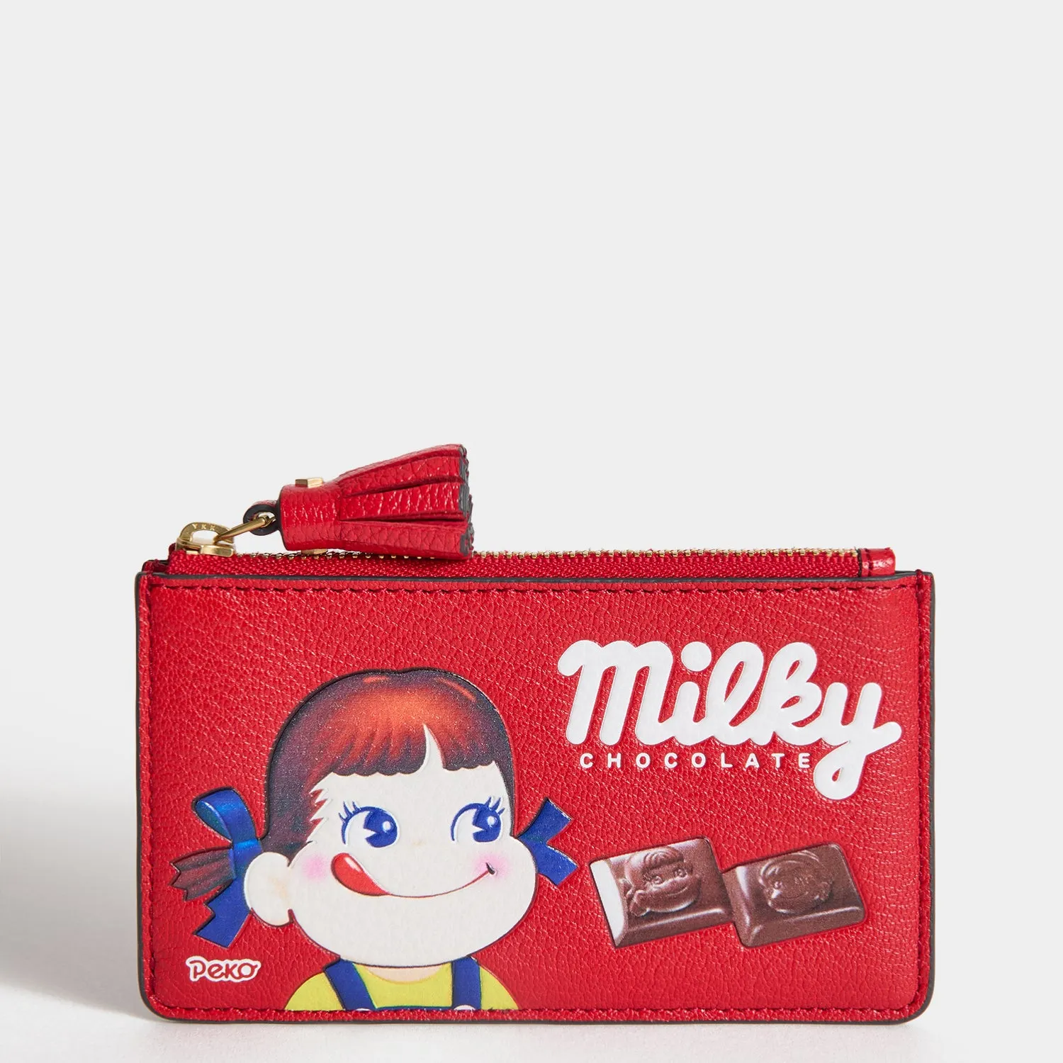 Anya Brands Milky Zip Card Case sold by Anya Hindmarch