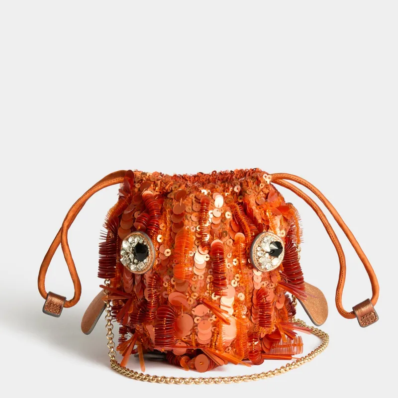 Embellished Blowfish Cross-body made by Anya Hindmarch