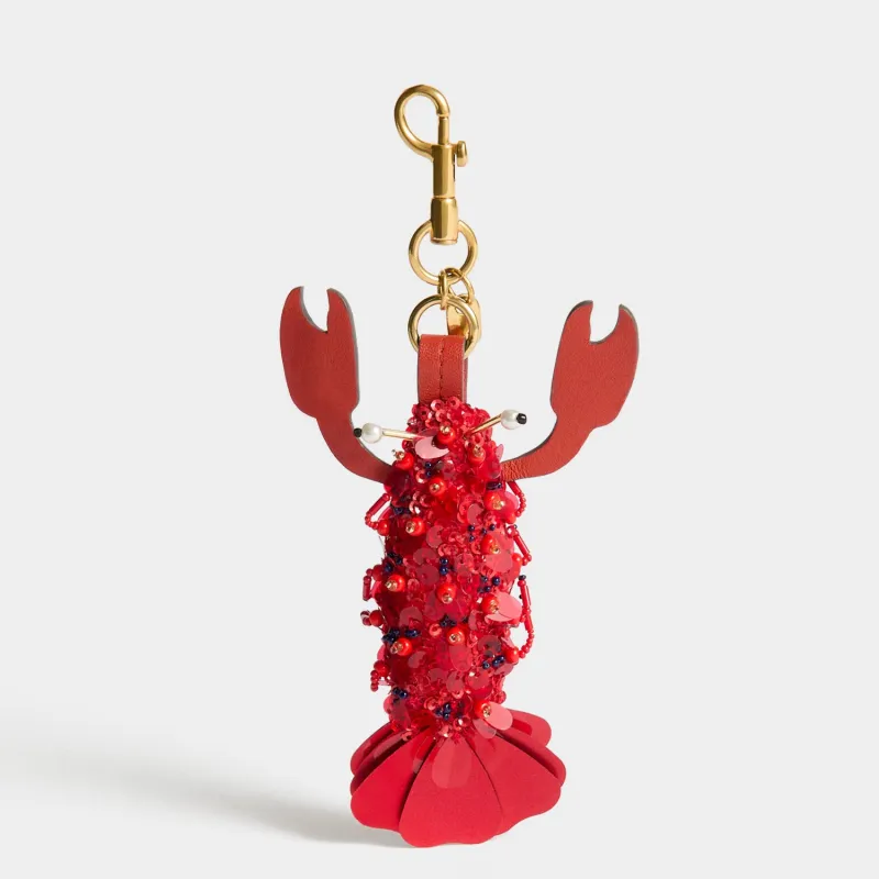 Lobster Charm made by Anya Hindmarch