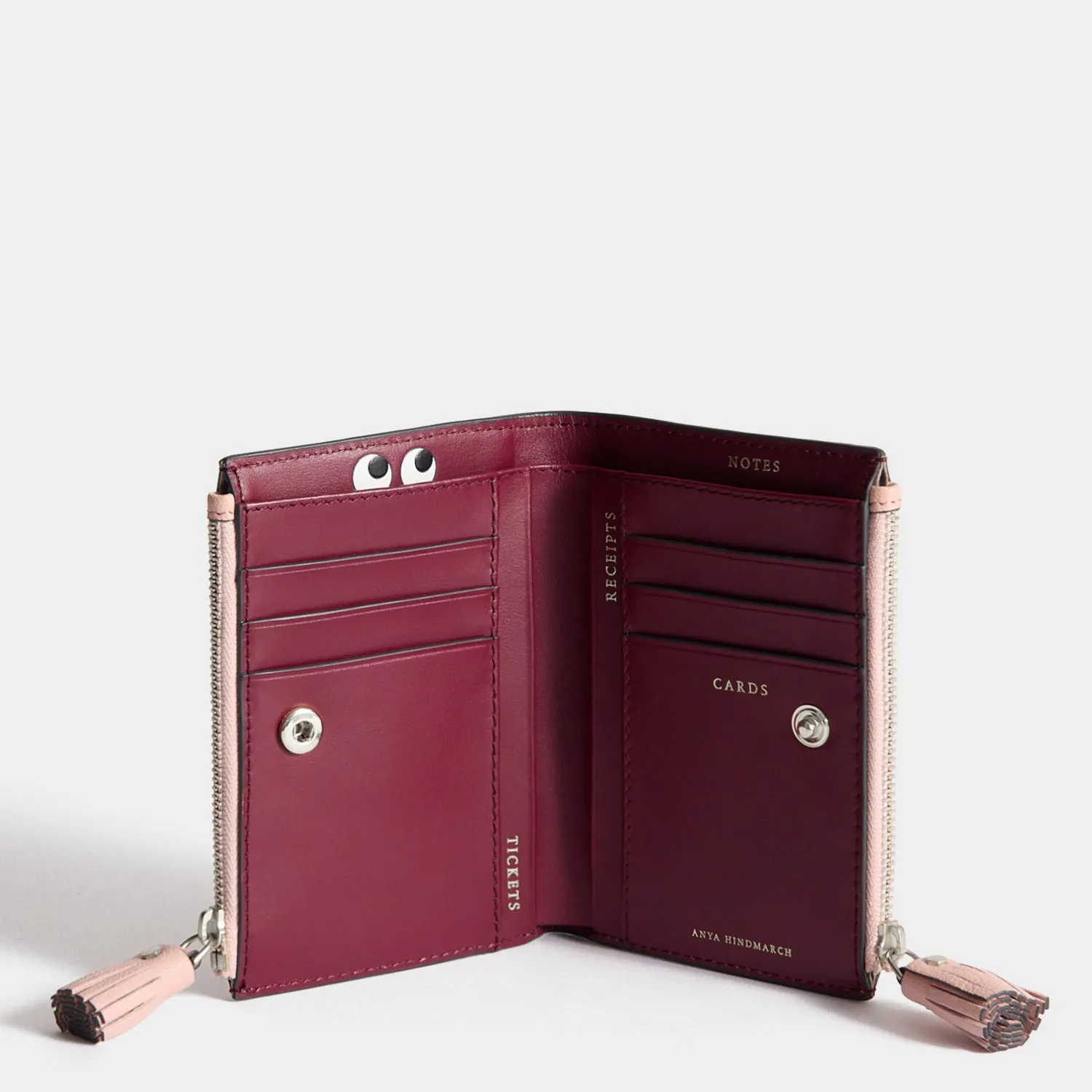 Peeping Eyes Small Double Zip Wallet sold by Anya Hindmarch product image thumbnail 3