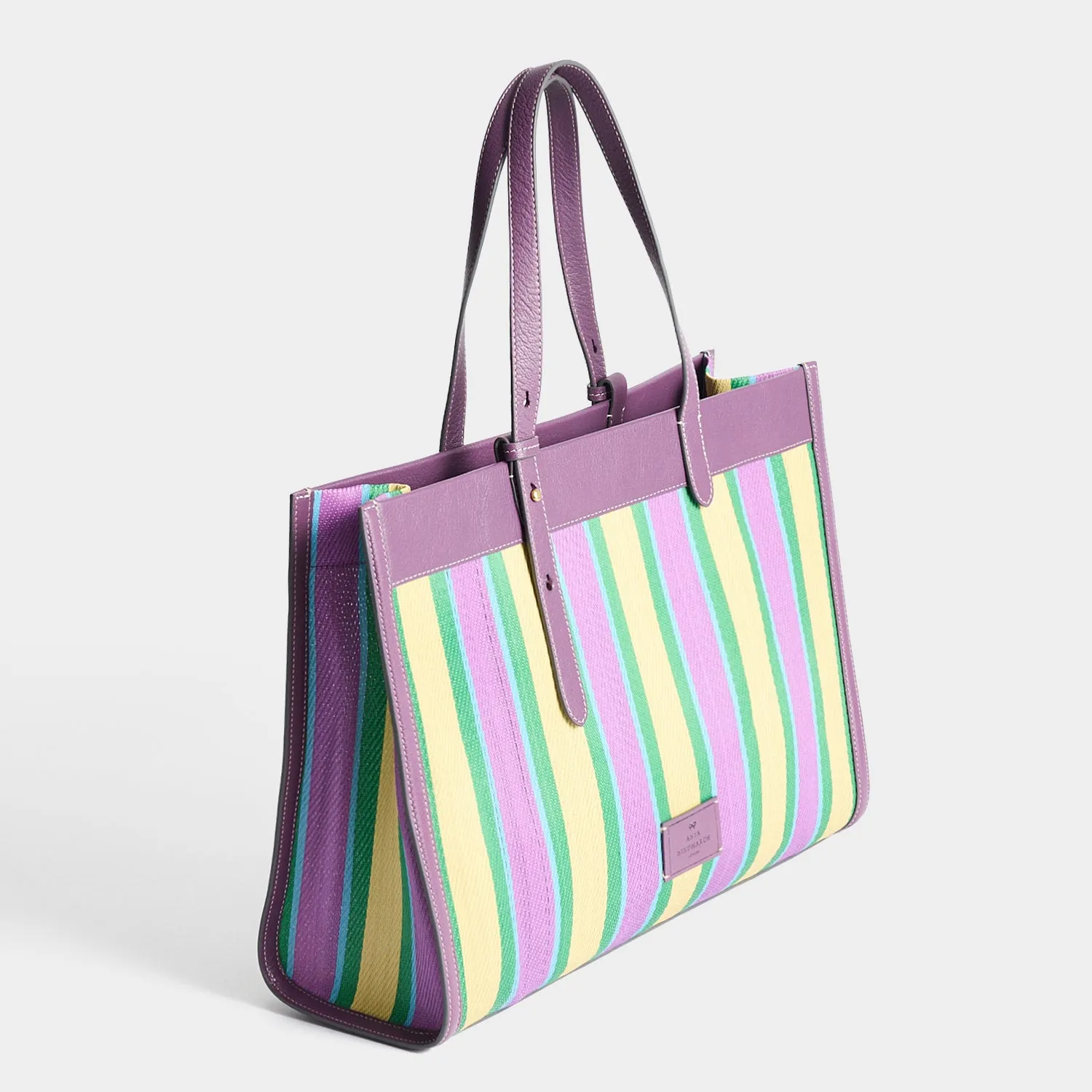 E/W Stripes Tote sold by Anya Hindmarch product image thumbnail 3