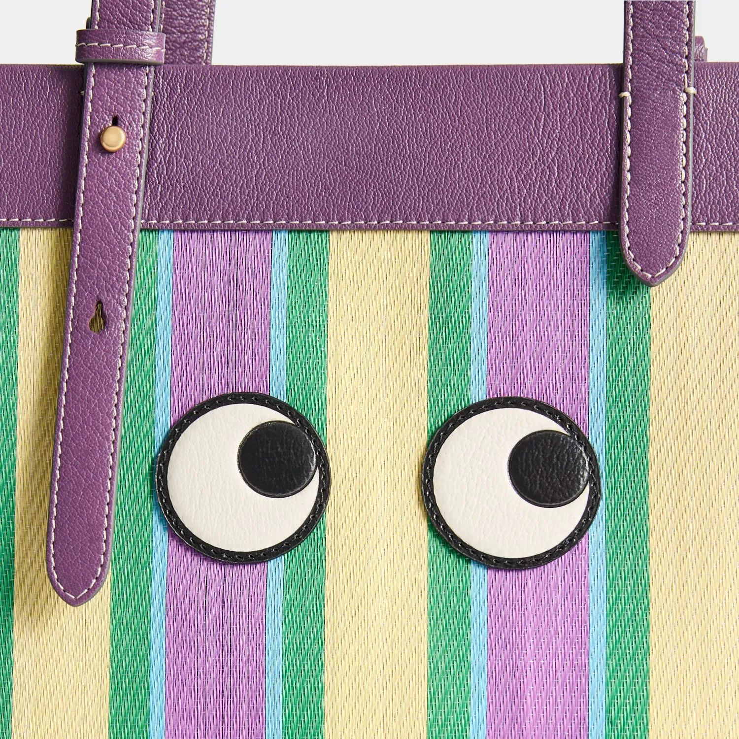 E/W Stripes Tote sold by Anya Hindmarch product image thumbnail 4